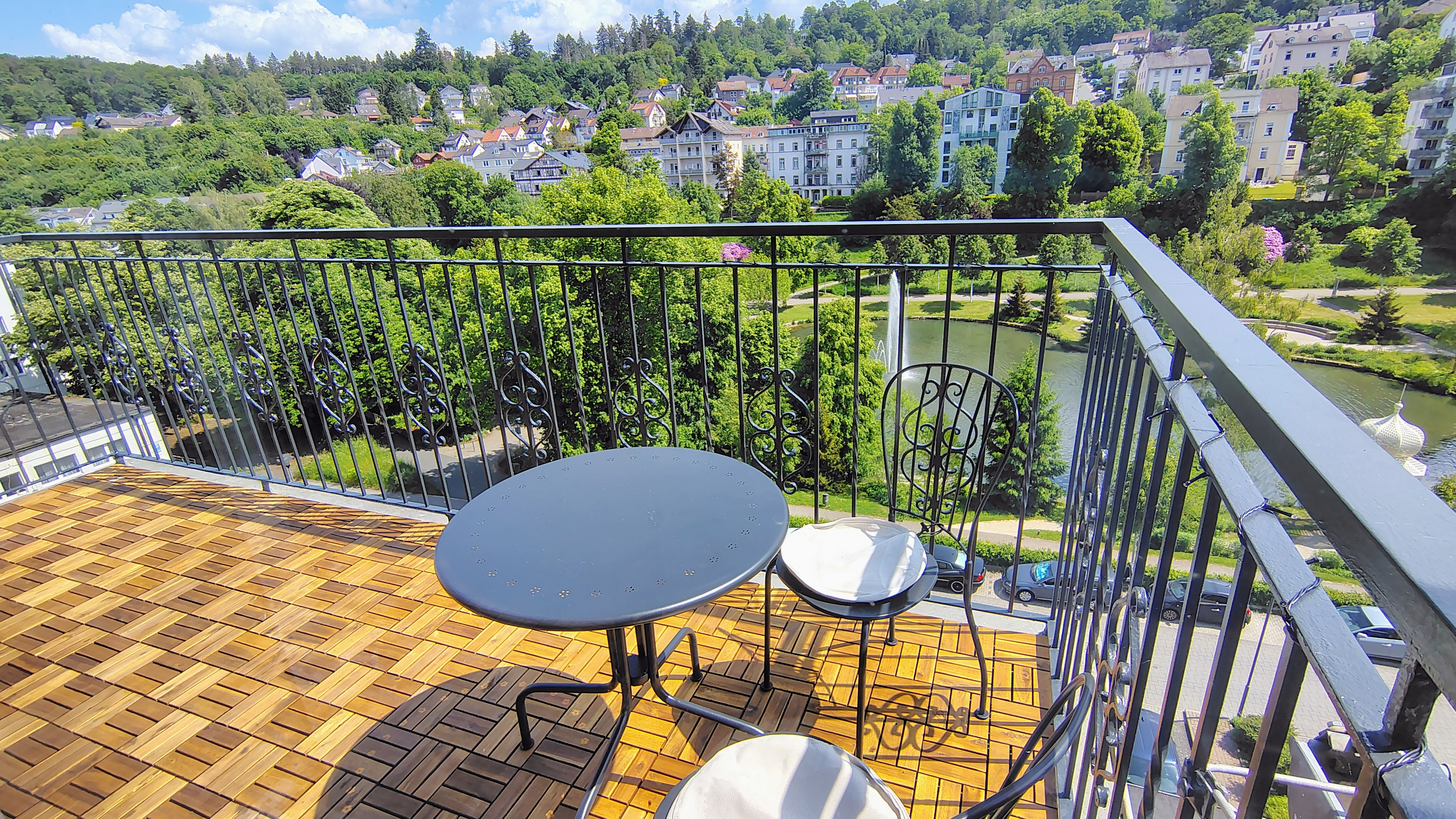 Balcony in the afternoon