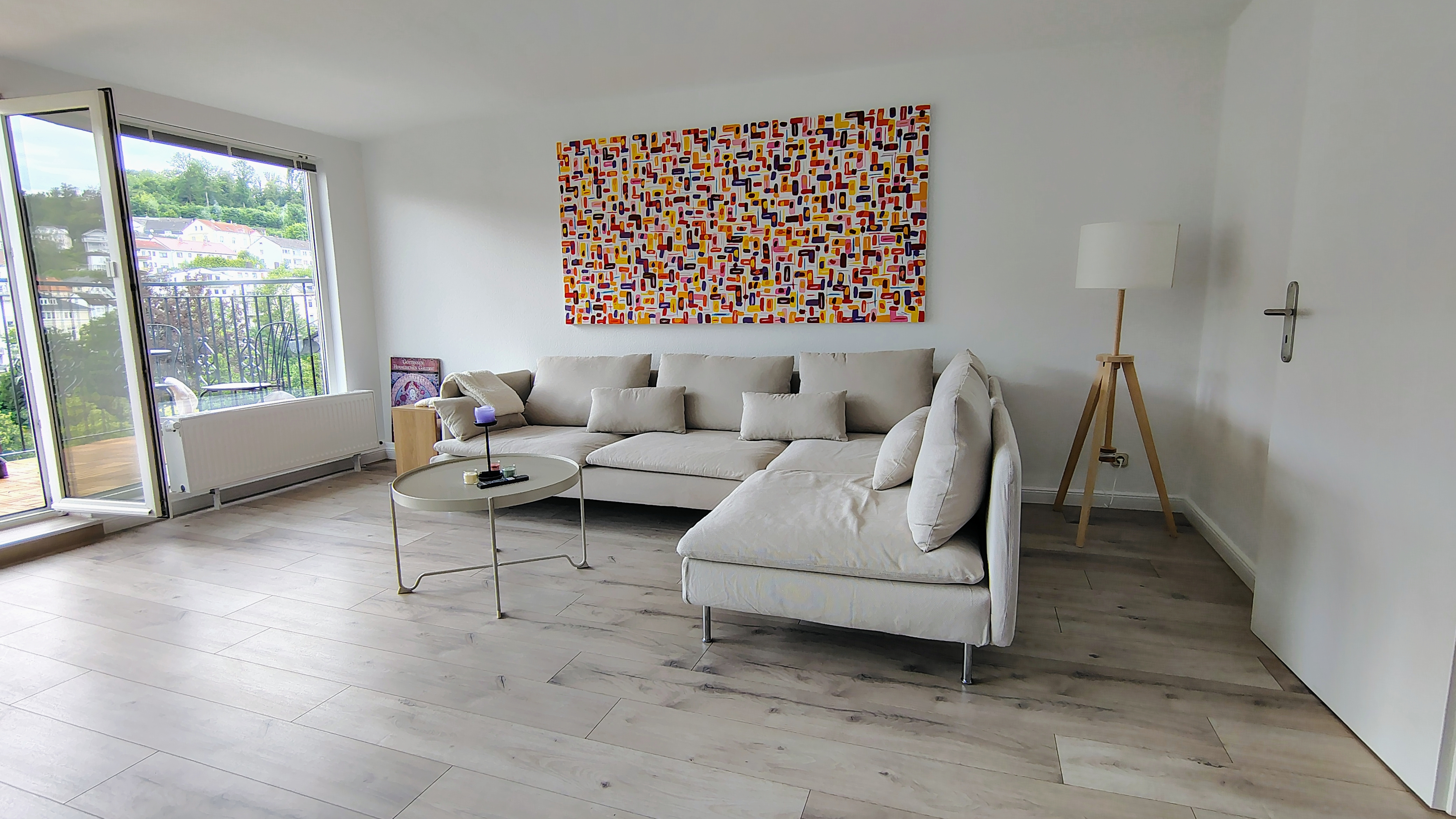 Living room · seating area